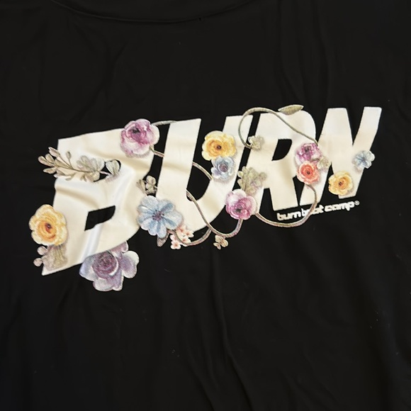 Burn Bootcamp Floral Logo Tank - Picture 2 of 4
